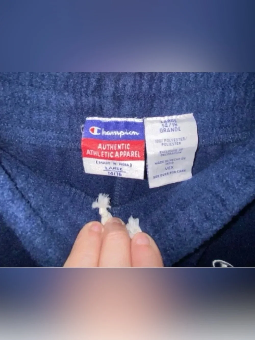 Champion Fleece Sweatpants Boys Large (14/16) NWOT